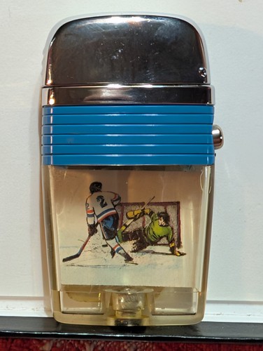 1960 scripto lighter - scripto, vu-lighter